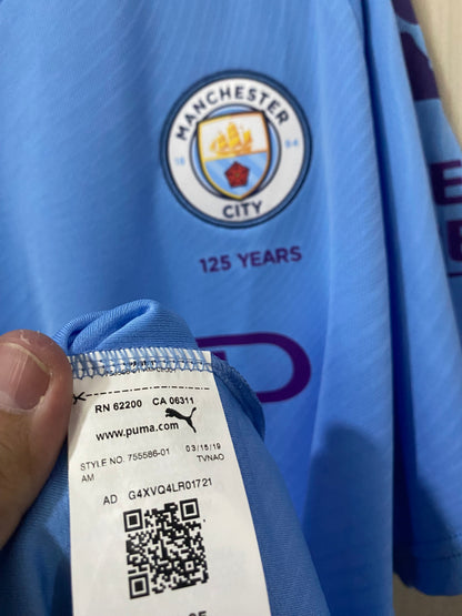 Camisa Oficial Manchester City 2019/2020 – Edição 125 Anos – Puma