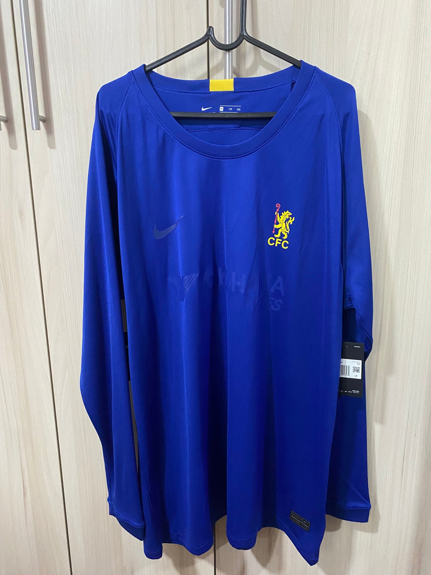 Camisa Oficial Chelsea III Nike 2019/2020 FA Cup 50 Years – Manga Long