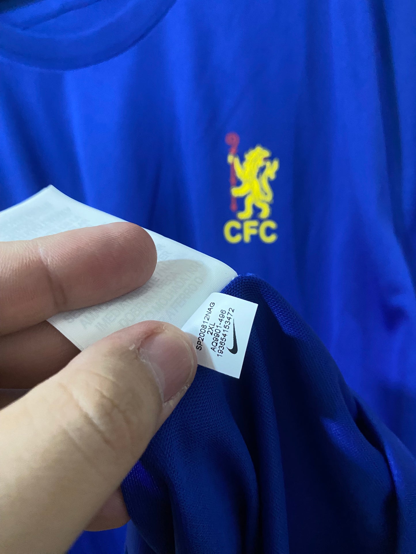 Camisa Oficial Chelsea III Nike 2019/2020 FA Cup 50 Years – Manga Long