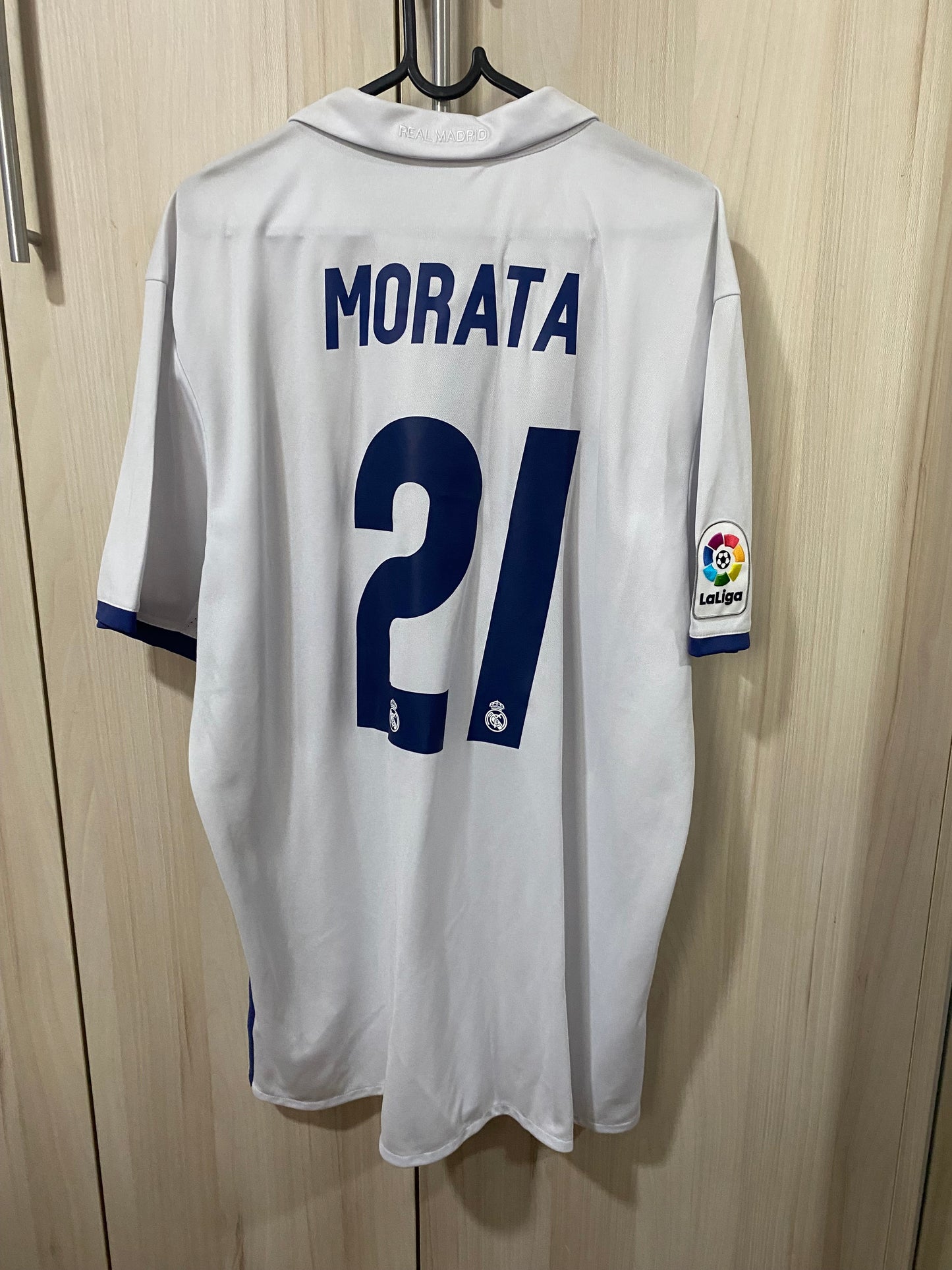 Camisa Oficial Real Madrid 2016/2017 – Álvaro Morata