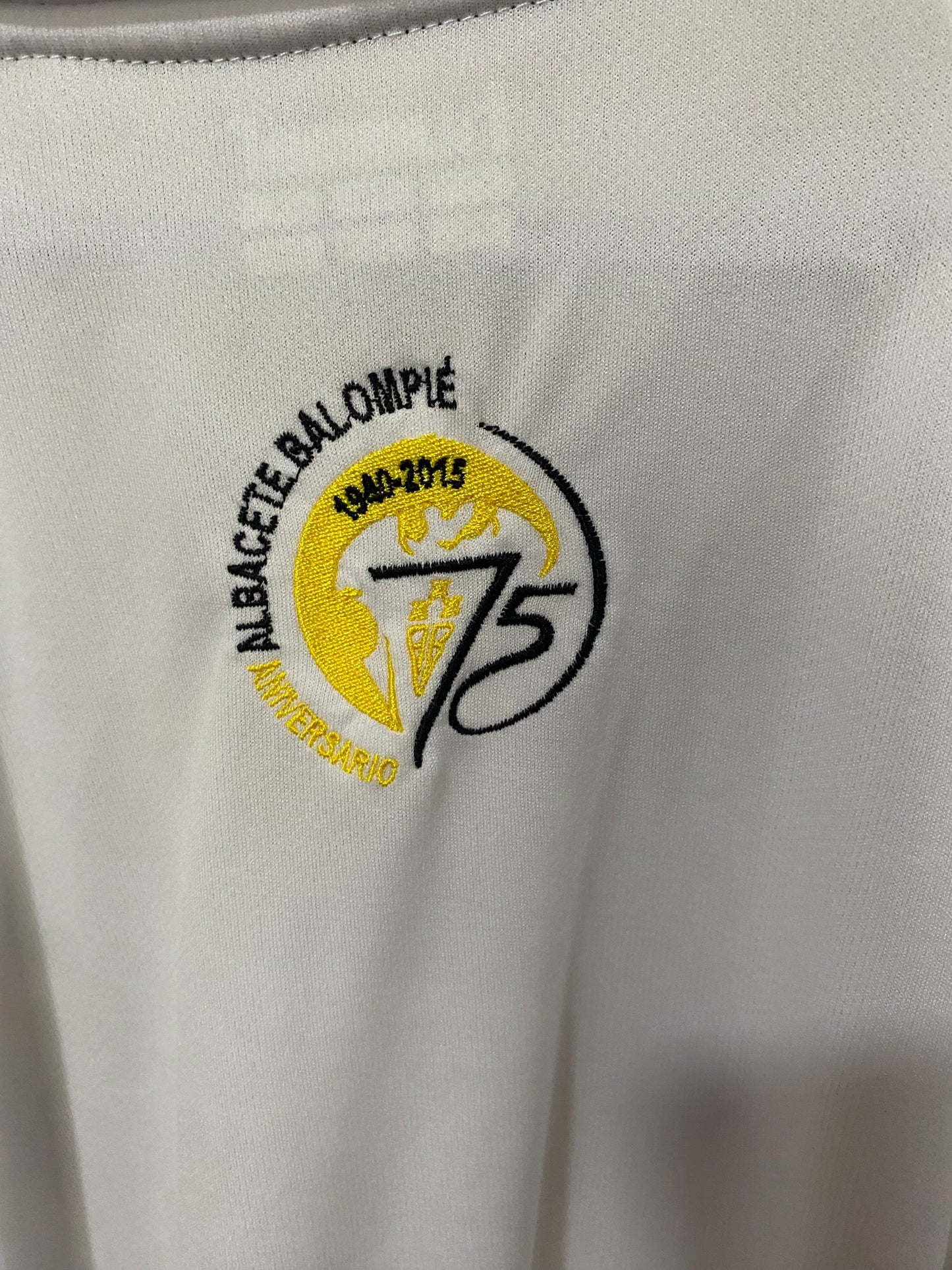 Camisa Oficial Albacete Balompié – 75 Anos (2015) – Hummel