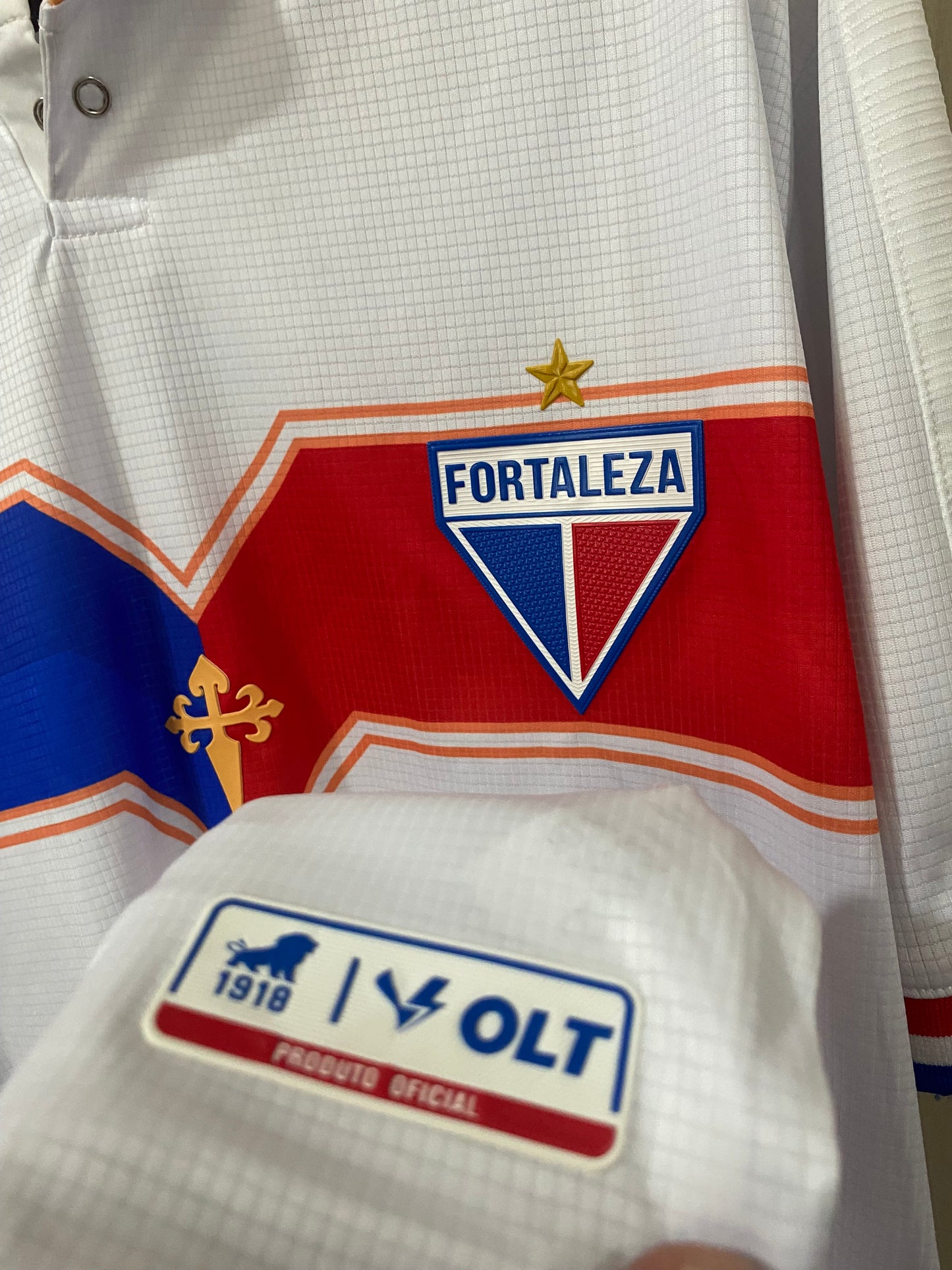 Camisa Oficial Fortaleza EC – 105 Anos "Centenarium" – Leão 1918/Volt Sport