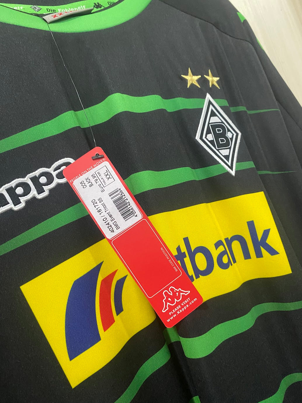 Camisa Oficial Borussia Mönchengladbach 2016/2017 – Third – Kappa