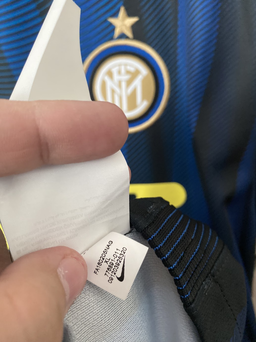 Camisa Internazionale Milao Milano 2016 2017