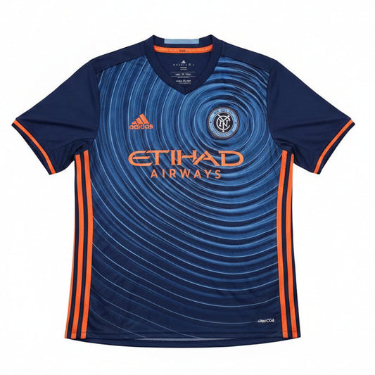 New York City FC · Visitante Azul Marinho · Adidas · Excelente Estado