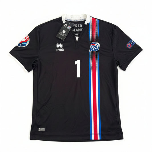 Islândia Halldórsson #1 · Errea Euro 2016 · BNWT