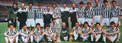 Espetacular Camisa Juventus Itália - 1989/1991 Mangas Longas