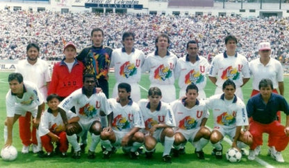 Rara e Clássica Camisa da LDU Quito Equador - Anos 90 - Usada em Jogo