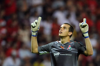 Rara Camisa Do Lokomotiv Moscow - Goleiro - Usada Em Jogo