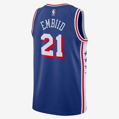 Especial NBA - Camisa Philadelphia 76Ers - Nike Icon Edition - Joel Embiid - Estoque Raro!