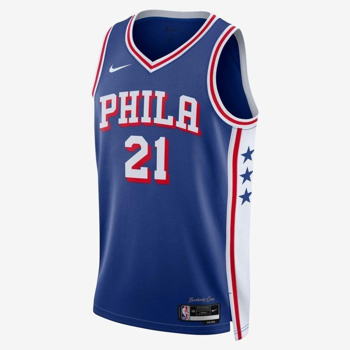 Especial NBA - Camisa Philadelphia 76Ers - Nike Icon Edition - Joel Embiid - Estoque Raro!