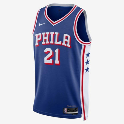 Especial NBA - Camisa Philadelphia 76Ers - Nike Icon Edition - Joel Embiid - Estoque Raro!