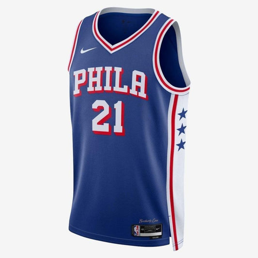 Especial NBA - Camisa Philadelphia 76Ers - Nike Icon Edition - Joel Embiid - Estoque Raro!