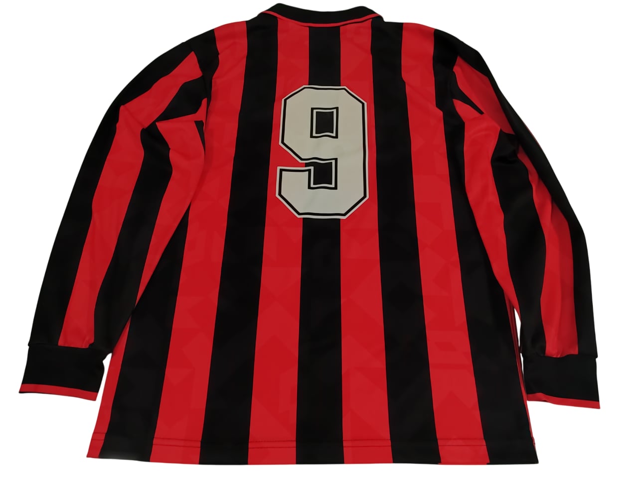 Raridade Espetacular Camisa Milan 1993/1994 – Van Basten - Mangas Longas - de Coleção!