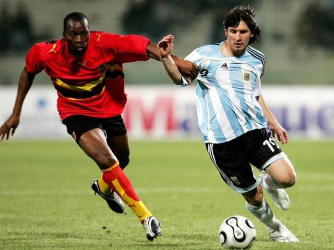 Raridade - Camisa da Seleção de Angola - Copa do Mundo 2006