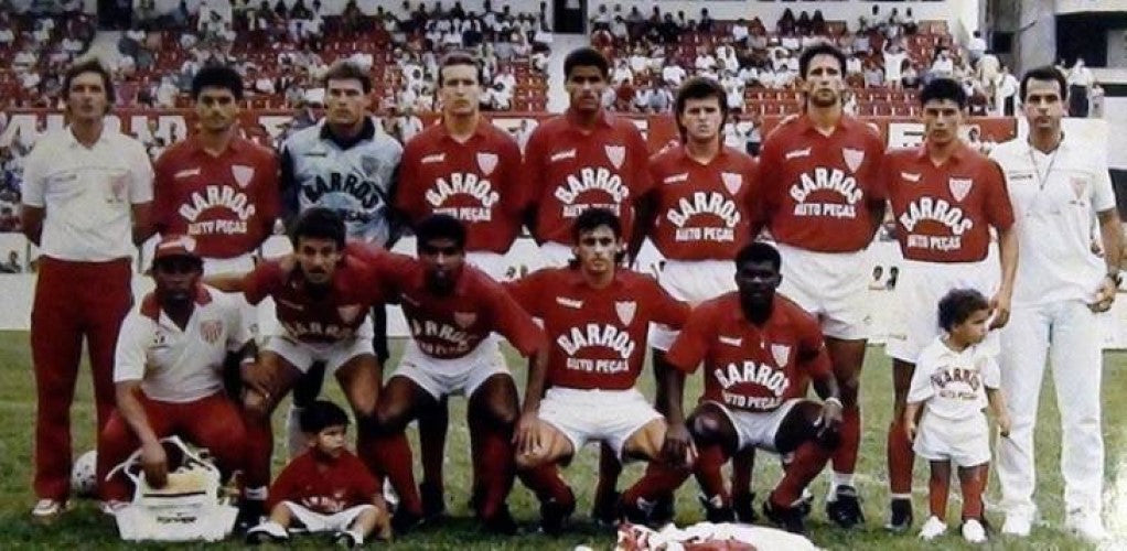 Raridade - Camisa do Mogi Mirim - 1992 - Carrossel Caipira - #7 - de Jogo - de Coleção!