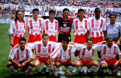 Camisa Histórica do Necaxa - México - 1999/2000 - Usada Em Jogo!