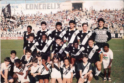 Rare Ponte Preta Shirt - Player - Feint - 1991