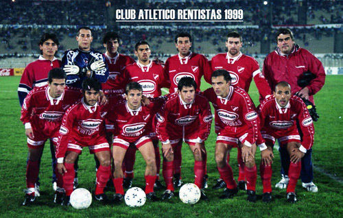 Espetacular Camisa do Rentistas - Uruguai - Uruguay - 1999  Diadora - de Jogo - de Coleção!