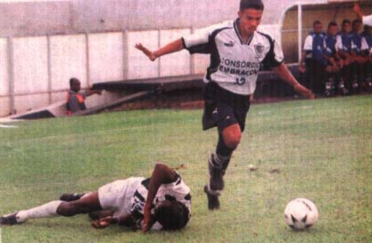 Rara Camisa do Rio Branco de Americana - Usada em Jogo Paulistão Anos 2000 - Puma