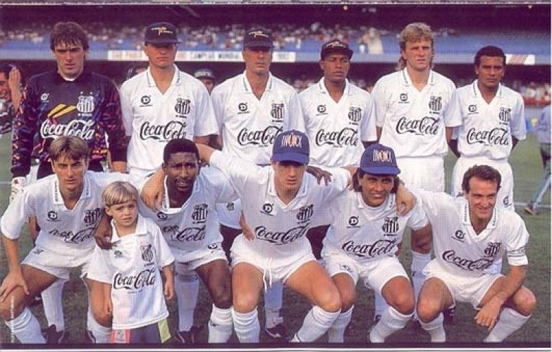 Linda - Camisa Santos - Dellerba - Coca-Cola - Anos 90 - Em Pinturas