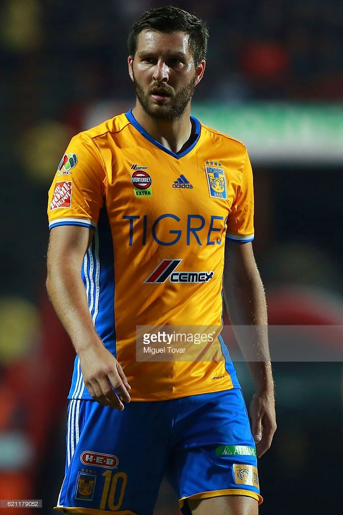 Rara Camisa do Tigres - México - 2016/2017 - André-Pierre Gignac - de Coleção!
