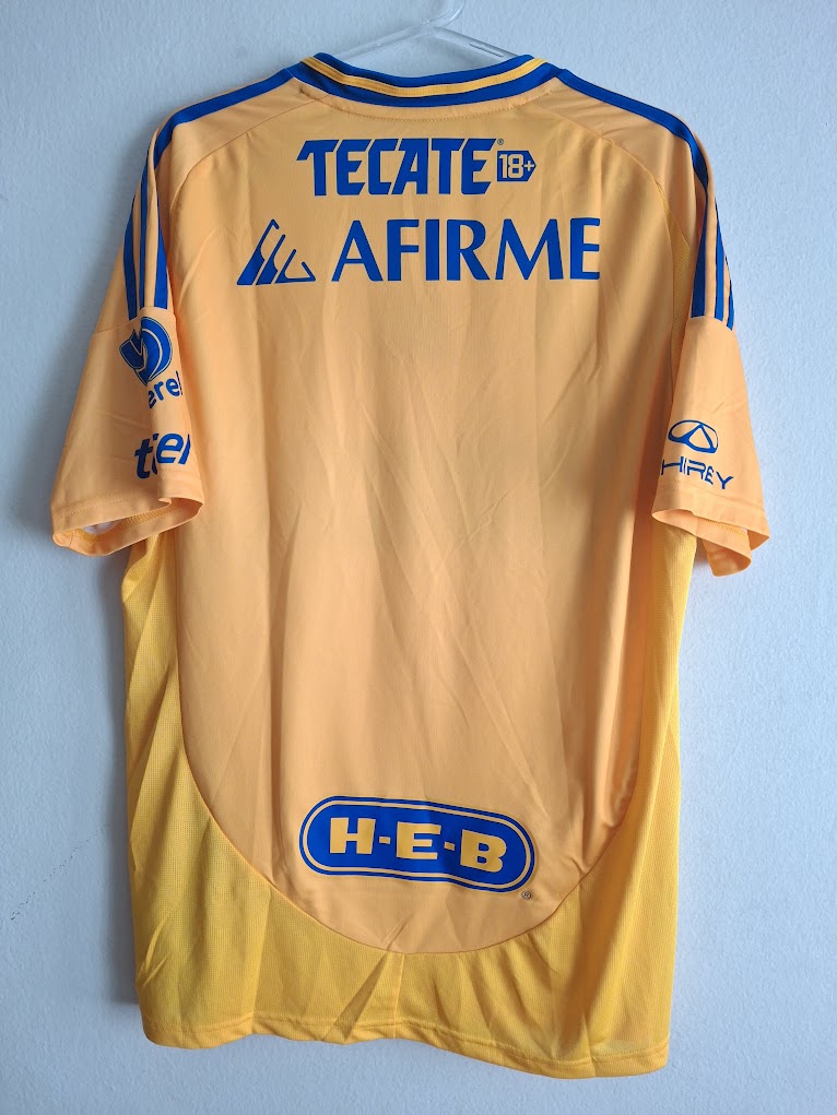 Camisa Tigres UANL Home 2024 - Adidas