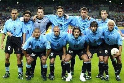 Raridade da Seleção do Uruguai! Copa do Mundo 2002 - #19 - de Coleção!