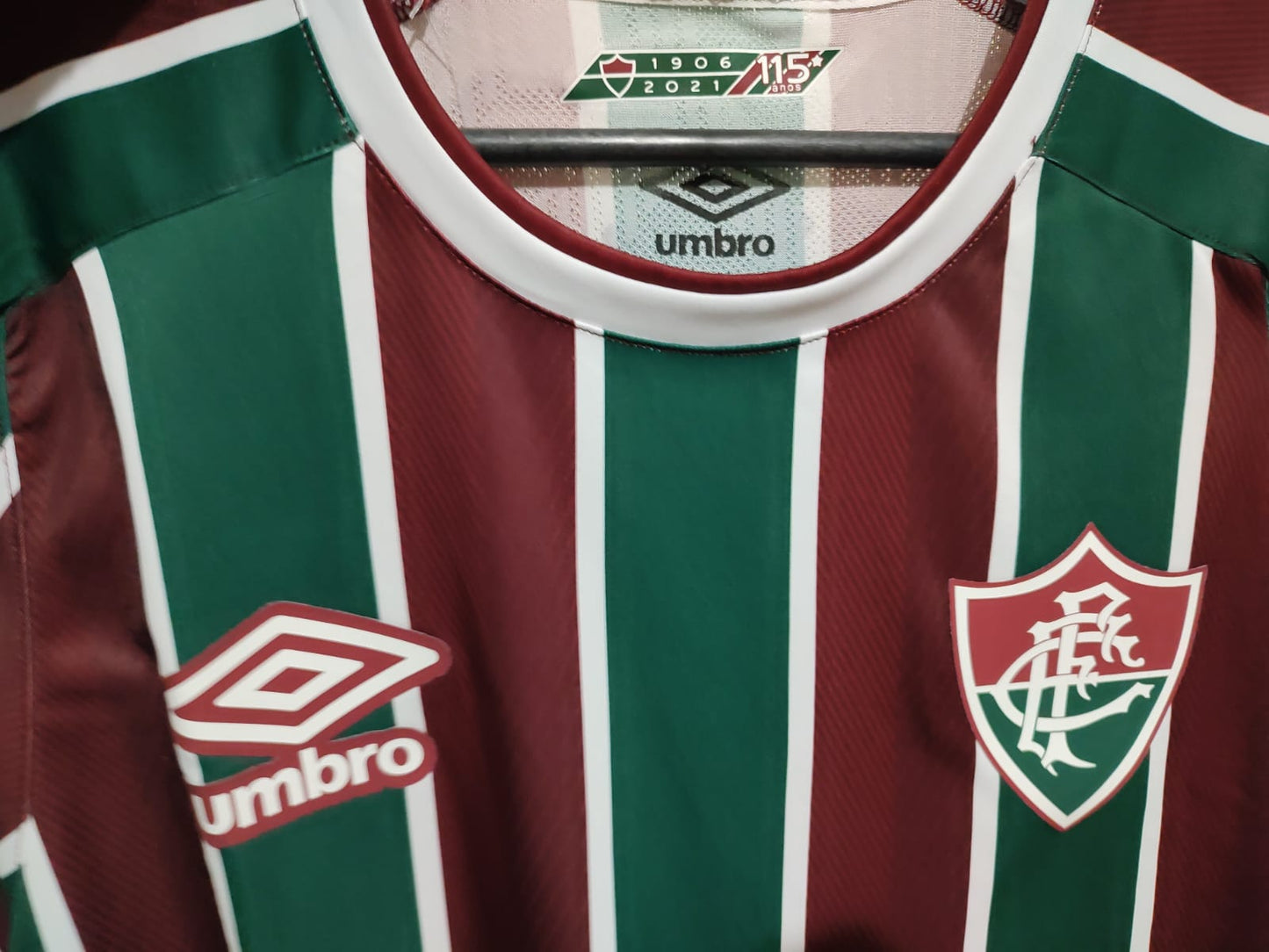 Umbro Fluminense Of.1 2021 Men's Shirt 