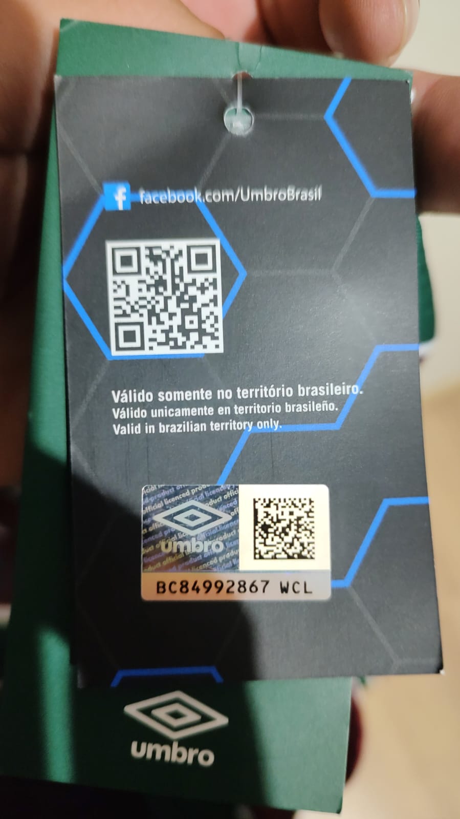 Umbro Fluminense Of.1 2021 Men's Shirt 
