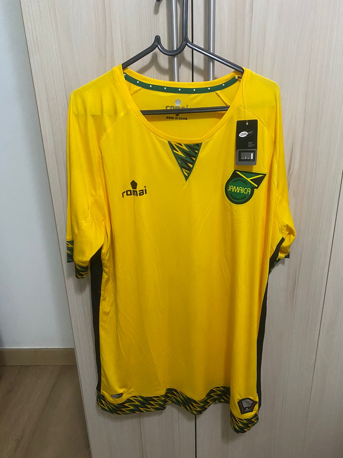 Yellow Jamaica Romai Shirt