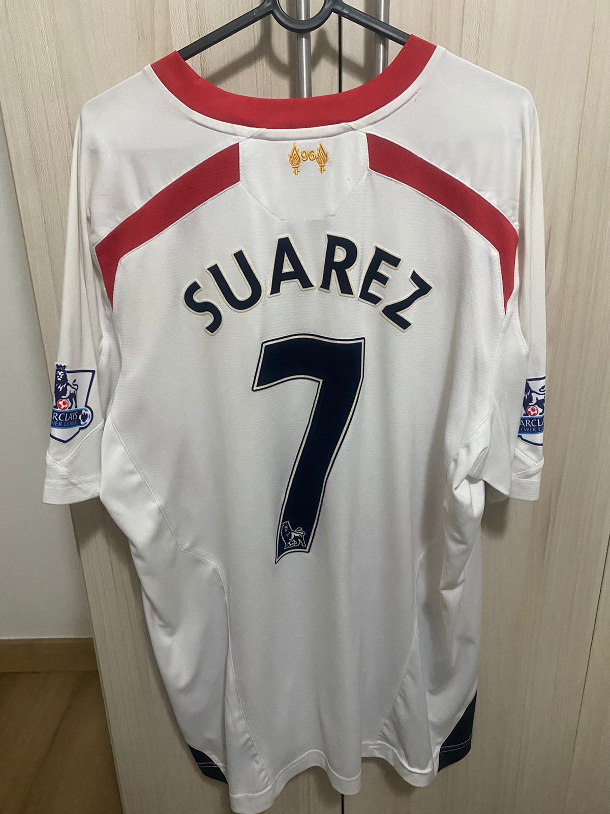 Liverpool Away Suarez Shirt