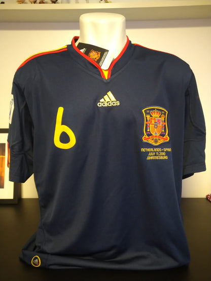 Spain 2010 World Cup Final Shirt (from the store on the label)