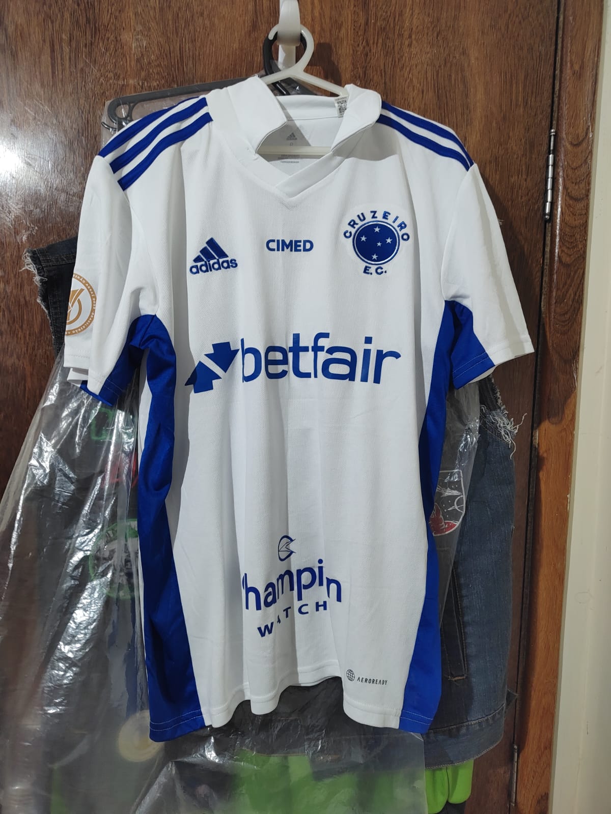 Camisa Cruzeiro Wesley Jogo Unico