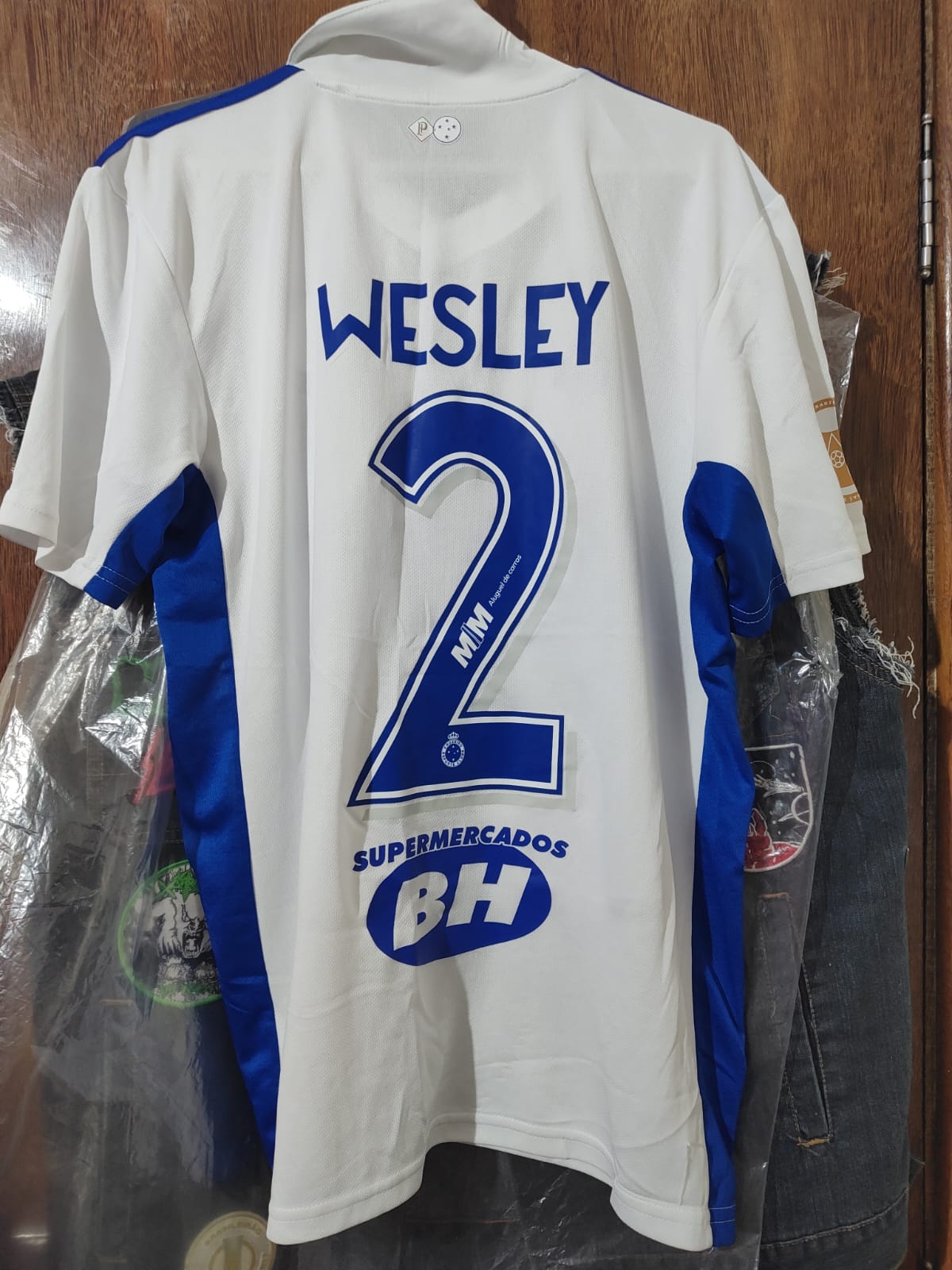 Camisa Cruzeiro Wesley Jogo Unico