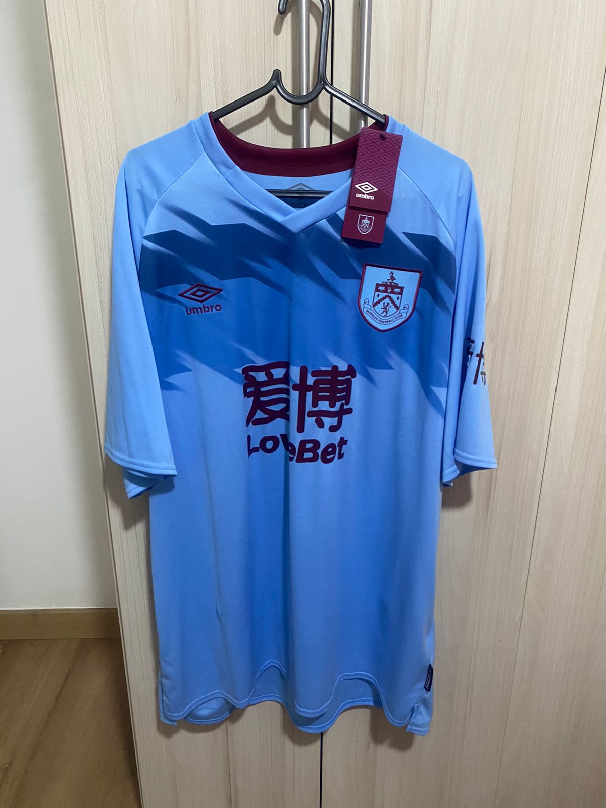 Burnley Premier League England Shirt