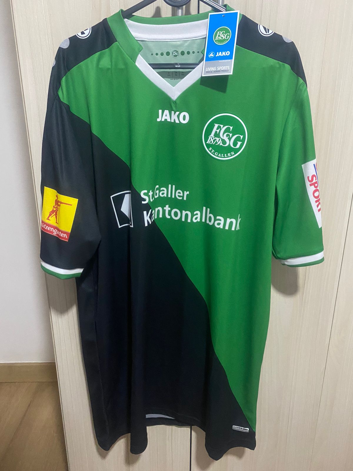Saint Gallen 2016-2017 away shirt