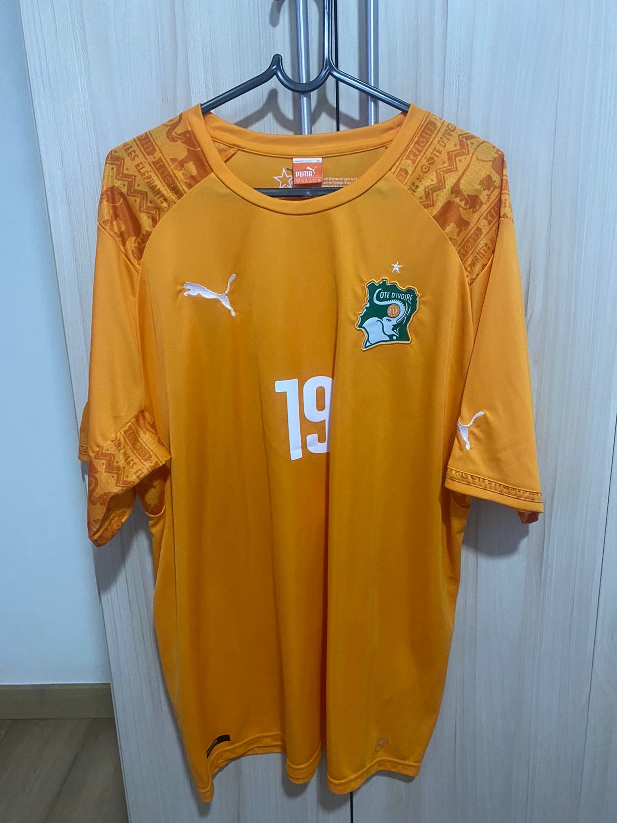 Toure Yaya Ivory Coast national team shirt