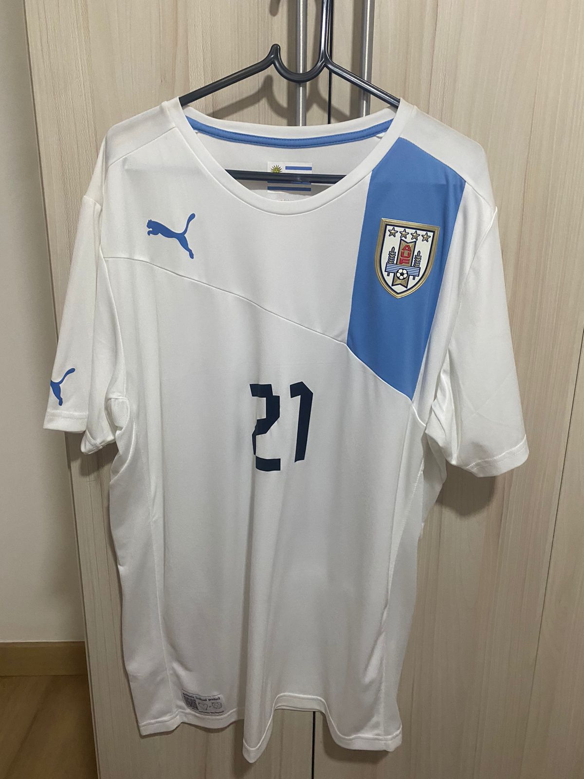 Camisa Seleção Uruguai Cavani 2012
