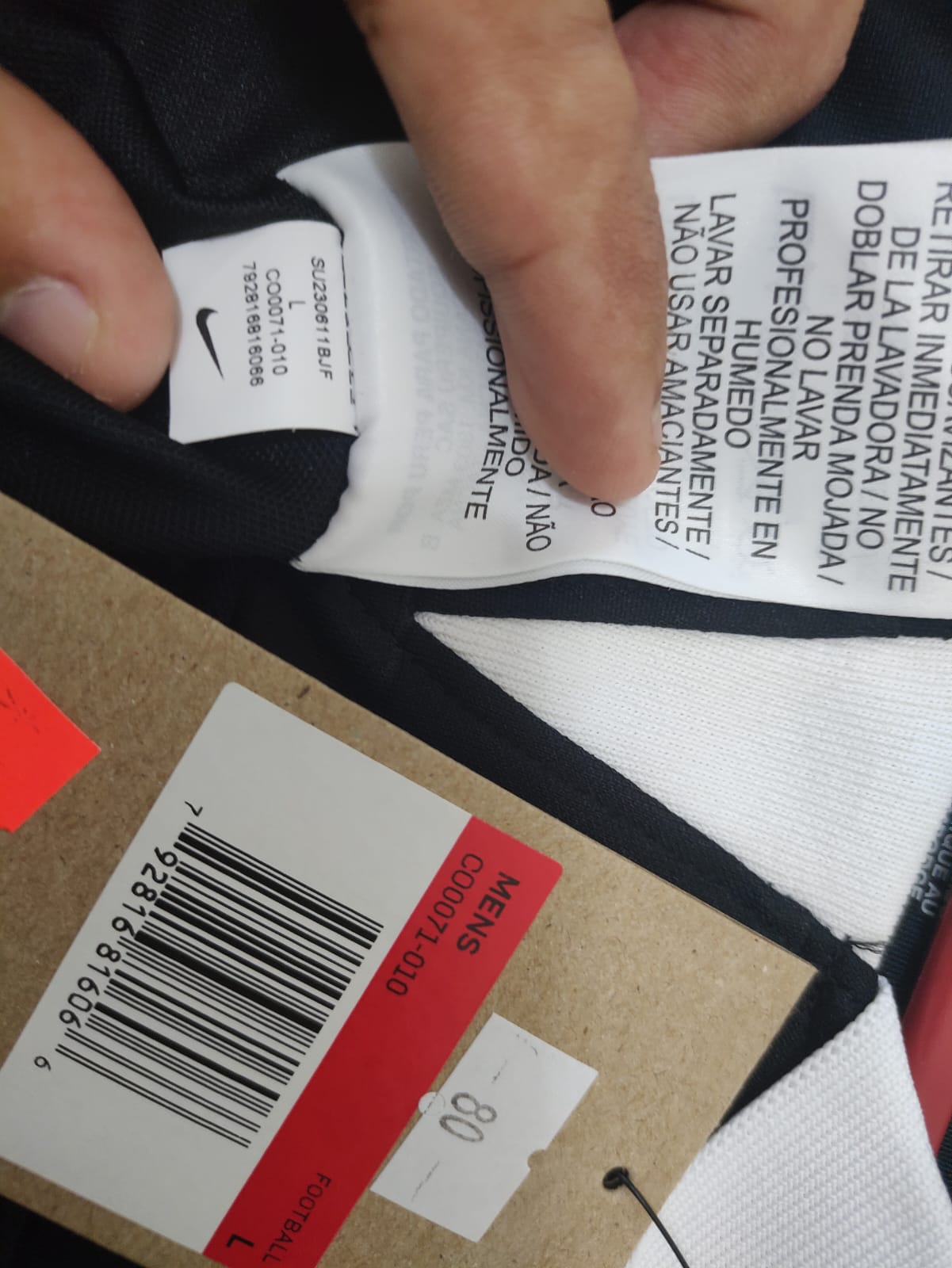 Olimpia Paraguay 2023 shirt on the label