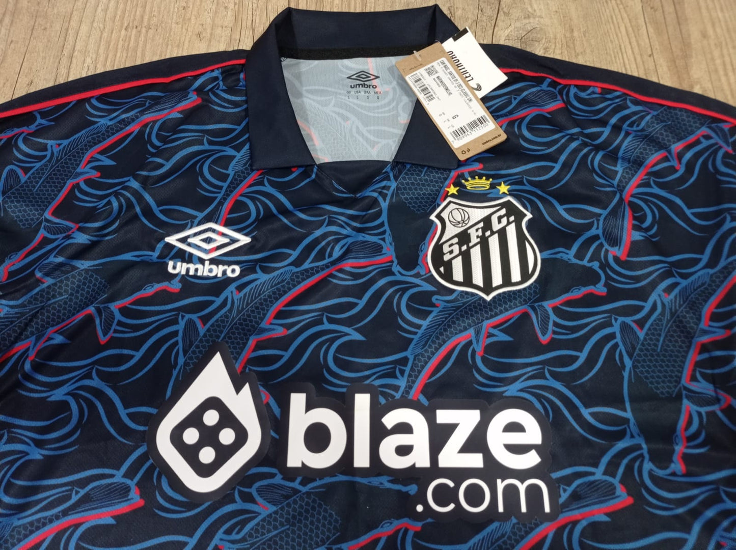 UMBRO SANTOS OF.3 2023 MEN'S SHIRT size L