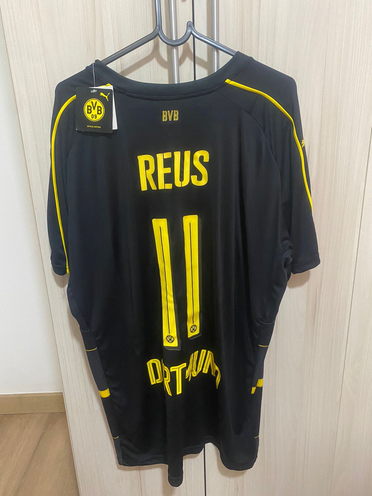Camisa Borussia Dortmund Away 16/17 s/nº Torcedor Puma Masculina