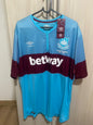 West Ham 2016 Boleyn Ground away shirt