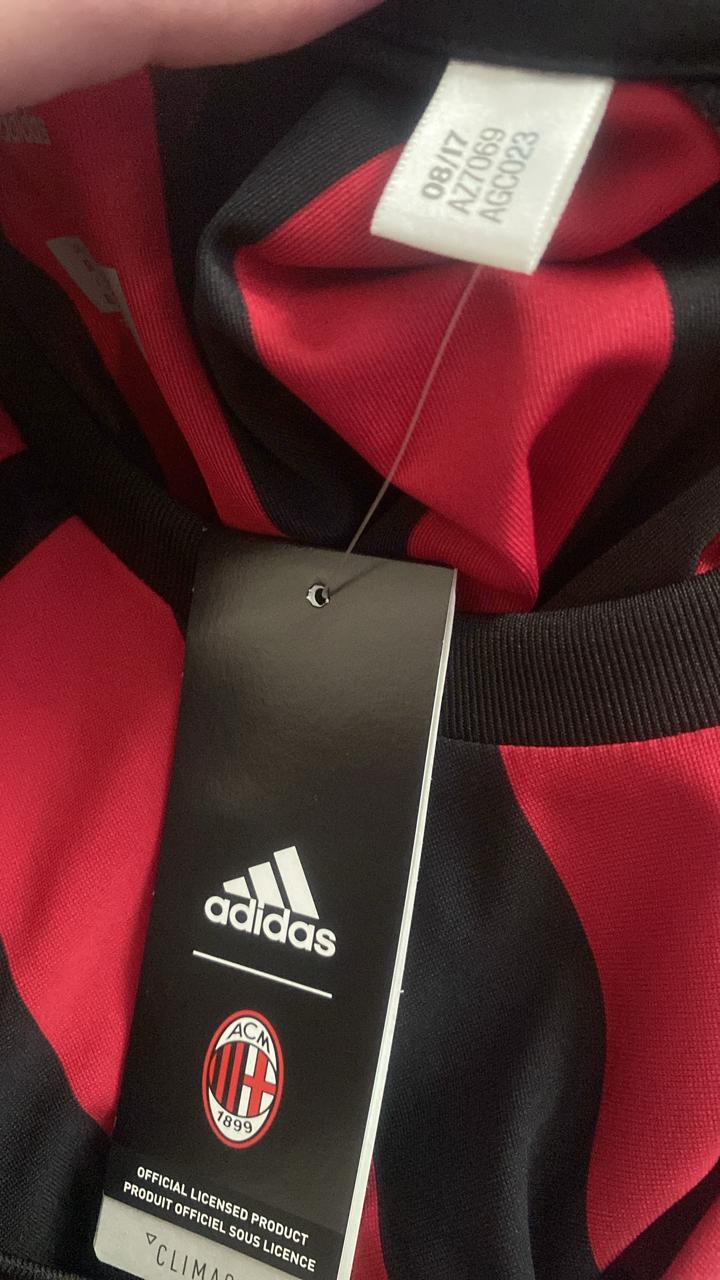 Football Shirt adidas AC Milan 2017/18 Home AZ7069
