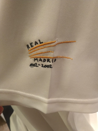 Camiseta Real Madrid Centenario Figo 2002
