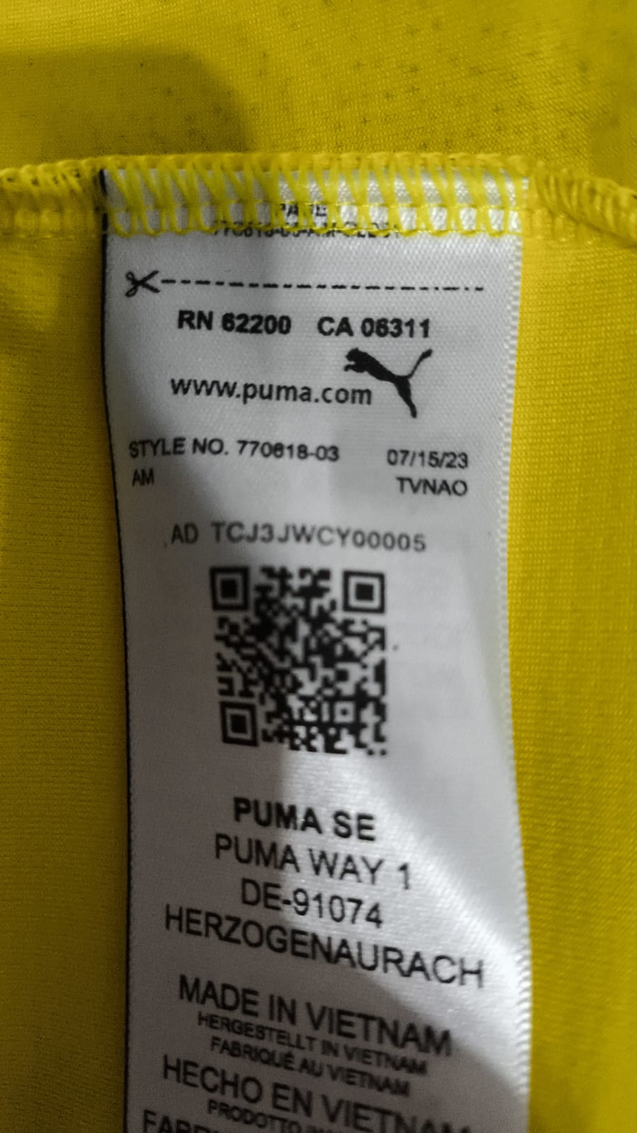 Borussia Dortmund Champions League 2023-2024 Shirt