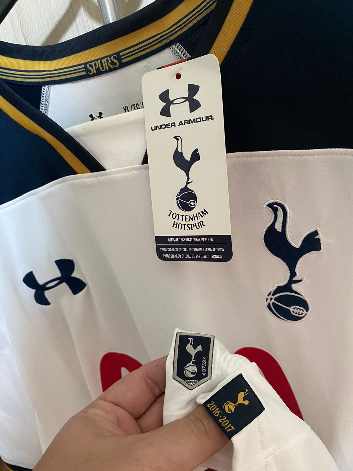 Tottenham Spurs 2016 2017 Shirt