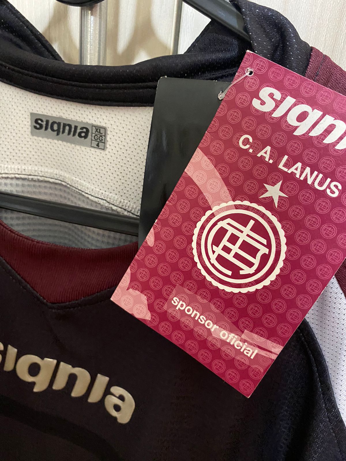 Camisa Lanus Libertadores 2009