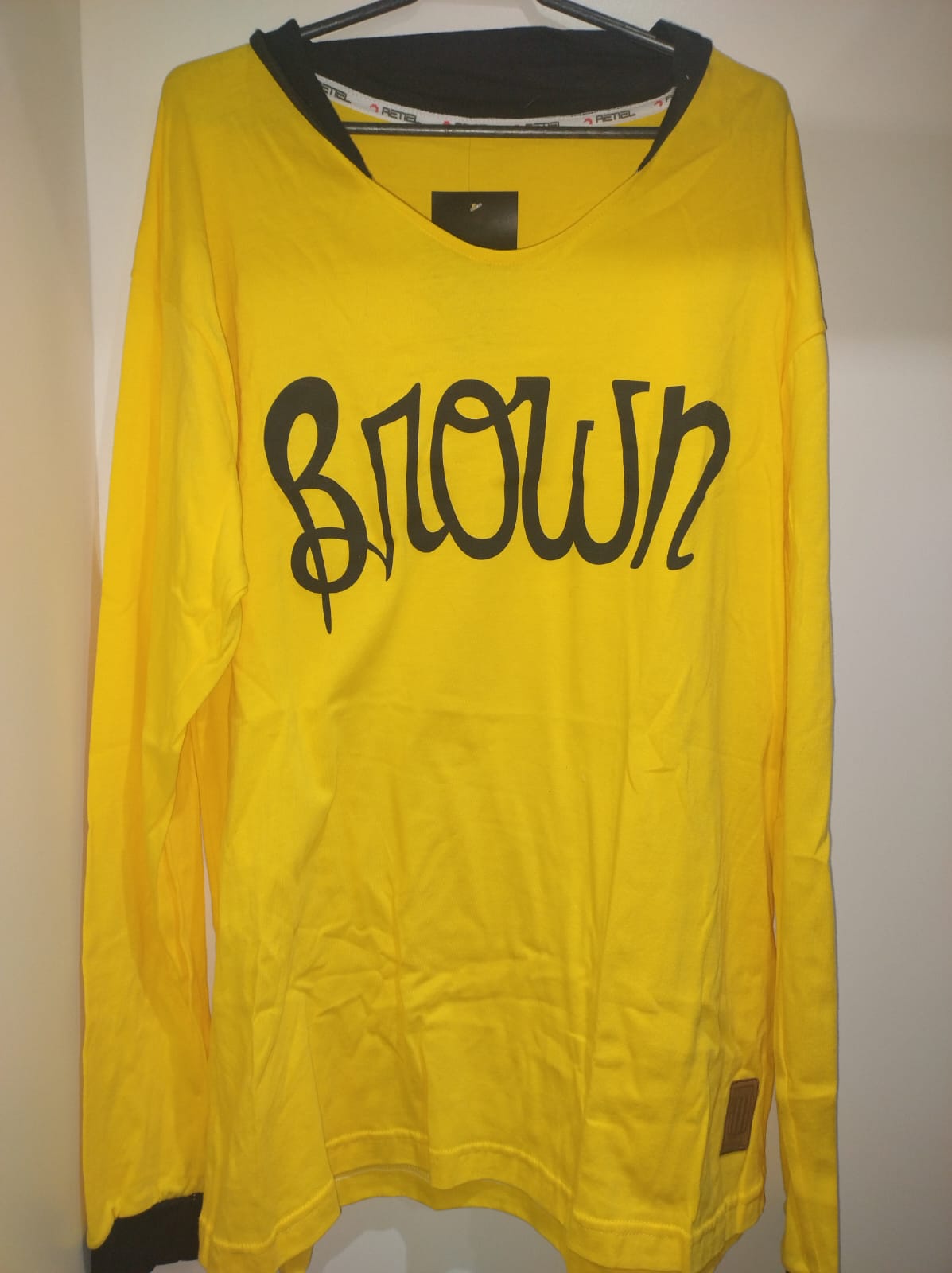 Almirante Brown Argentina retro 70s shirt size XL slim fit