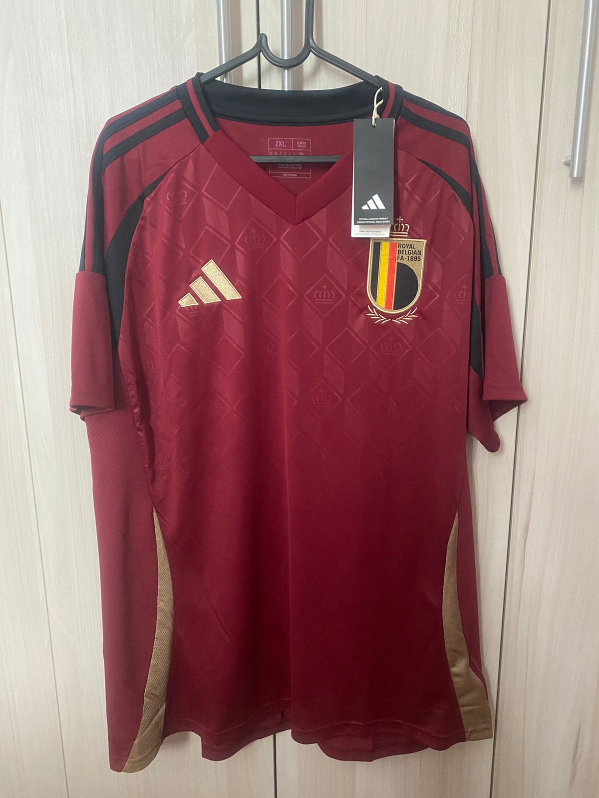 Belgium Euro 2024 Shirt - Size XL